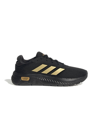 Črni superge z zlatimi detajli in podplatom Cloudfoam Adidas Cloudfoam Comfy