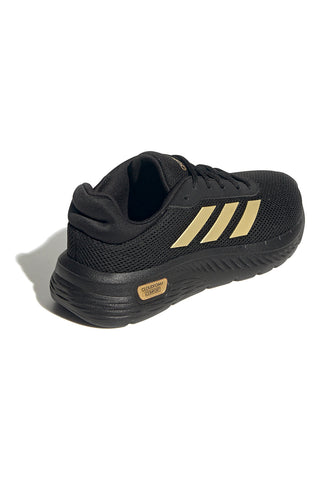Črni superge z zlatimi detajli in podplatom Cloudfoam Adidas Cloudfoam Comfy