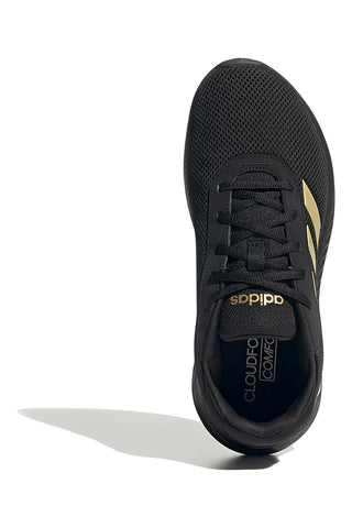 Črni superge z zlatimi detajli in podplatom Cloudfoam Adidas Cloudfoam Comfy