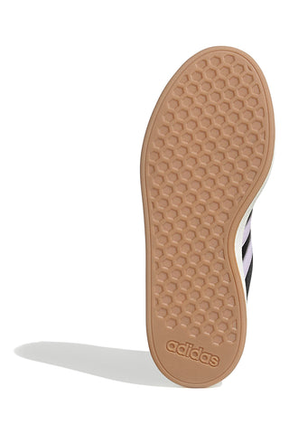 Črni superge z lila črtami iz semiša Adidas Grand Court Base 00s