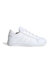 Povsem beli športni copati Adidas Grand Court 2 K