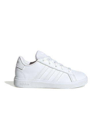 Povsem beli športni copati Adidas Grand Court 2 K