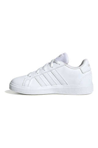 Povsem beli športni copati Adidas Grand Court 2 K