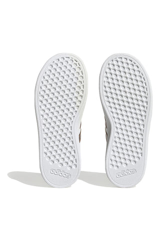 Bele superge z zlatimi črtami Adidas Grand Court 2 K