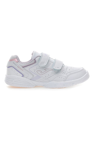 Bele športne copate z zaponkami W.School JR 2519 Joma