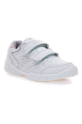 Bele športne copate z zaponkami W.School JR 2519 Joma