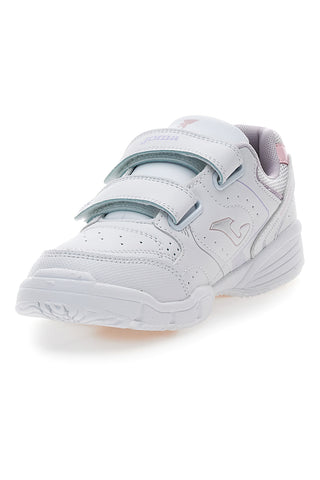 Bele športne copate z zaponkami W.School JR 2519 Joma