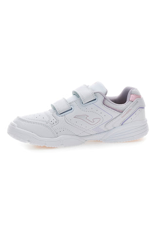 Bele športne copate z zaponkami W.School JR 2519 Joma