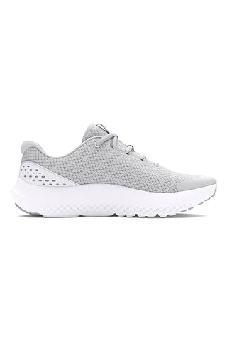 Ženske sive mrežaste športne copate Under Armour GGS Surge 4