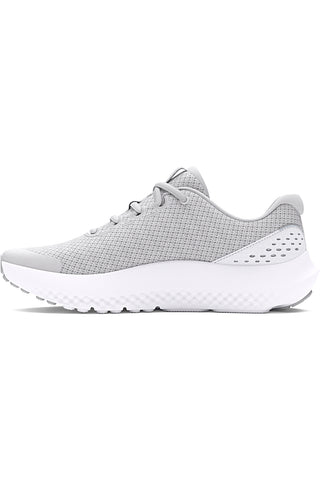 Ženske sive mrežaste športne copate Under Armour GGS Surge 4