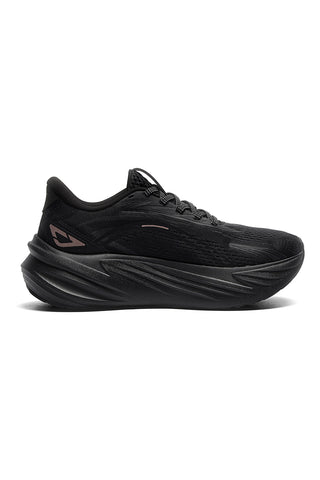 Črni oblazinjeni tekaški copati Puma Maxima Pro