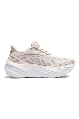 Tekaški čevlji Puma Maxima Pro s super blazinami v bež roza barvi