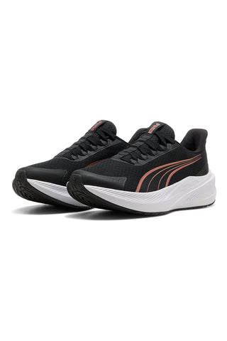 Črni oblazinjeni tekaški copati Puma Dasher Lite SlipTech
