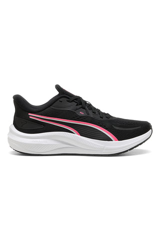 Črno-rožnati lahki tekaški copati Puma Skyrocket Lite 2, ki absorbirajo udarce
