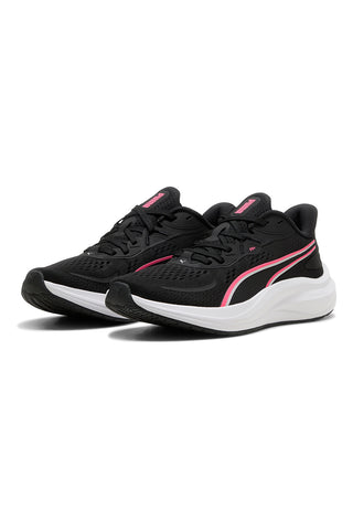 Črno-rožnati lahki tekaški copati Puma Skyrocket Lite 2, ki absorbirajo udarce