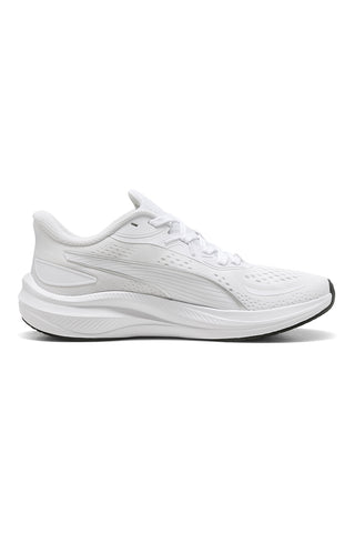 Beli oblazinjeni lahki tekaški copati Puma Skyrocket Lite 2