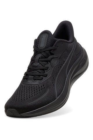 Puma Skyrocket Lite 2 črni oblazinjeni lahki tekaški copati