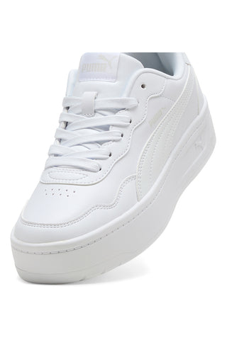 Beli čevlji s podplatom Puma Court Lally Skye
