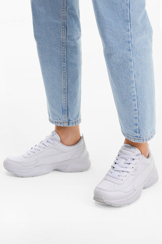 Bele superge s platformo Puma Cilia Mode