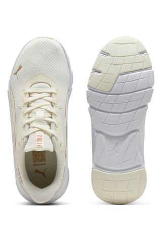 Tekaški čevlji Puma Flexfocus Lite Modern Woven v slonokoščeni barvi