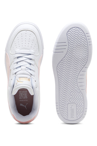 Puma Caven III Jr roza in beli športni copati