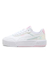 Bele superge s platformo in hologramom Puma Carina Mia Holo 2 Jr.