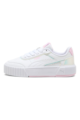 Bele superge s platformo in hologramom Puma Carina Mia Holo 2 Jr.