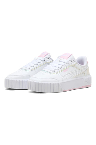 Bele superge s platformo in hologramom Puma Carina Mia Holo 2 Jr.