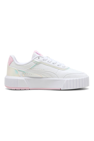 Bele superge s platformo in hologramom Puma Carina Mia Holo 2 Jr.