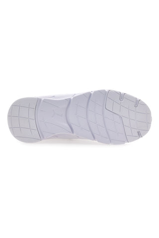 Bele in svetlo sive mrežaste superge Puma FlexFocus Lite Modern Jr