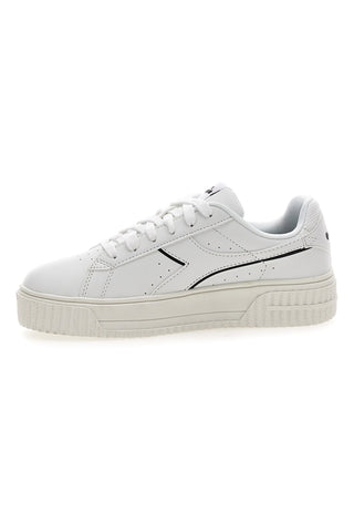 Bele ženske superge s platformo Diadora Jace Double Wn