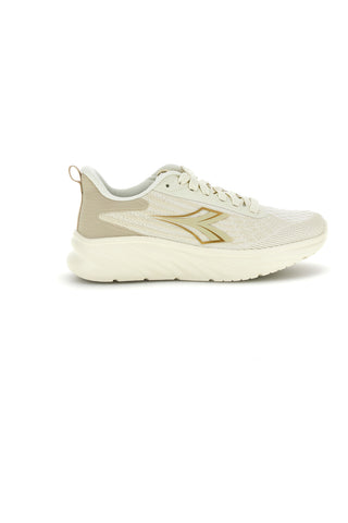 Diadora Piper Wn, bež, dihajoče športne copate iz tkanine