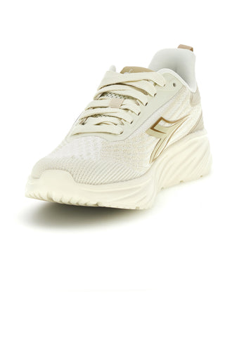 Diadora Piper Wn, bež, dihajoče športne copate iz tkanine