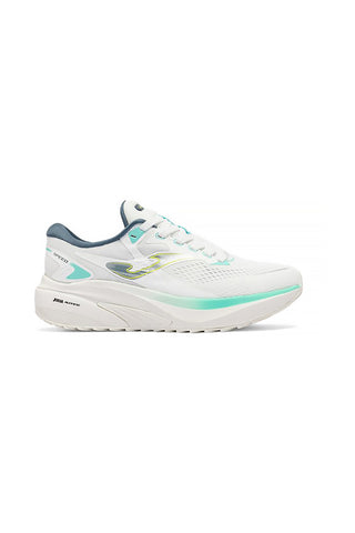 Beli tekaški copati z zračnimi vložki v barvi teal Joma Speed 2602