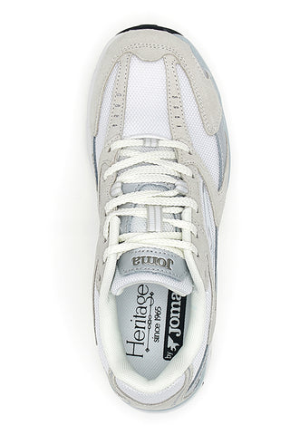 Sneakers grigie e beige stile running retrò Joma RRT50LS2602
