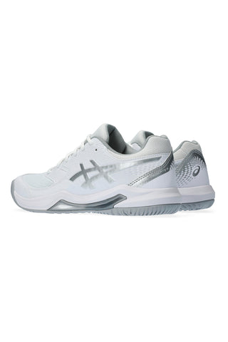 Beli in srebrni teniški čevlji Asics Gel-Dedicate 8
