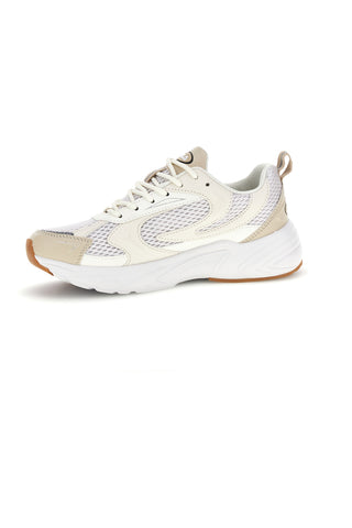 Beige dihajoče mrežaste udobne športne copate Fila Kreatix Wmn
