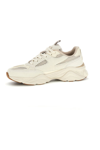 Sneakers beige in mesh traspirante pro comfort foam Fila Recade S