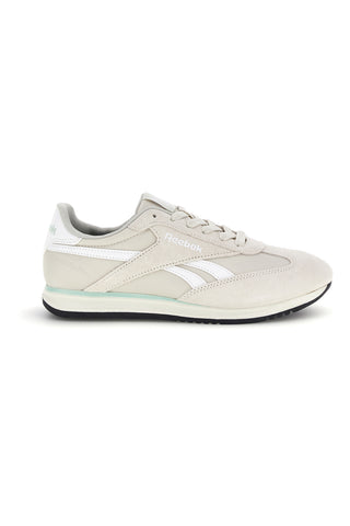 Sive superge z vložki iz semiša in črnim podplatom Reebok World 70
