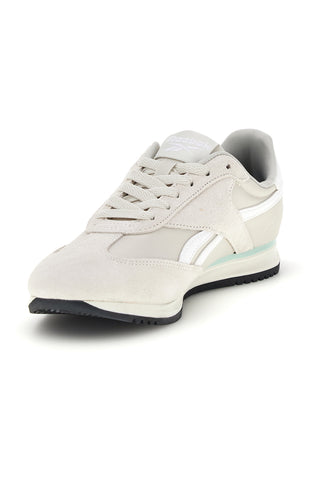 Sive superge z vložki iz semiša in črnim podplatom Reebok World 70