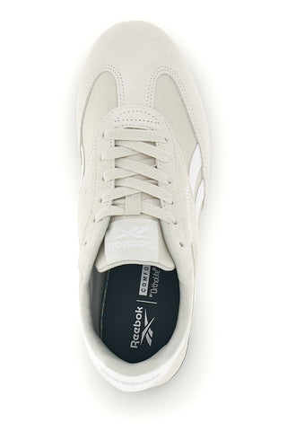 Sive superge z vložki iz semiša in črnim podplatom Reebok World 70