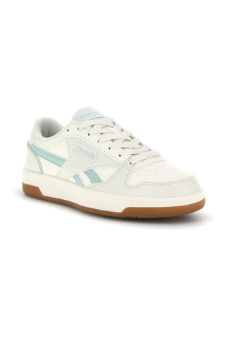 Bele trenirke iz umetnega usnja s čajnimi detajli Reebok Match Prime V2
