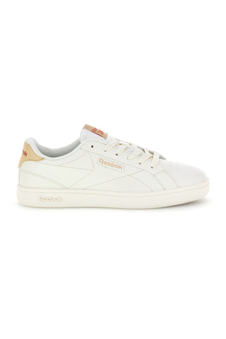 Bele superge z bež vložki Reebok Court Clean