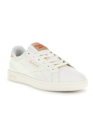 Bele superge z bež vložki Reebok Court Clean