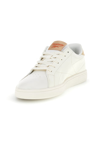 Bele superge z bež vložki Reebok Court Clean
