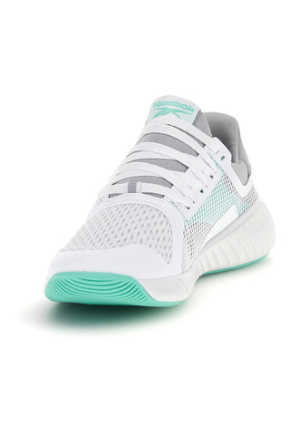 Beli čevlji za vadbo iz zračne tkanine s čajnimi detajli Reebok Flip Charge