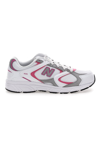 Trenirka iz bele tkanine New balance G4083MY