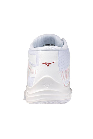 Mizuno Lightning Select Mid beli zračni mrežasti odbojkarski čevlji