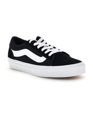 Črne superge z belim vložkom nizkega profila Vans Vero LS