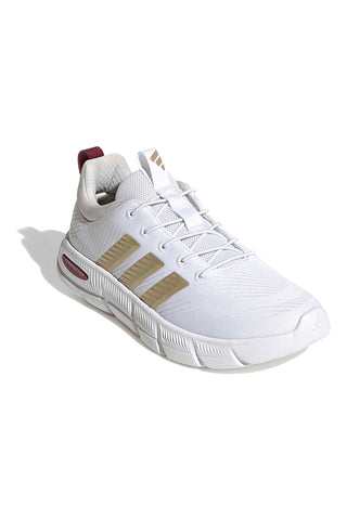 Superge White Cloudfoam z elastičnimi vezalkami Adidas Cloudfoam Flex